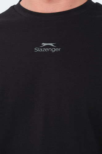 Slazenger VISION Men's T-Shirt Black - Thumbnail