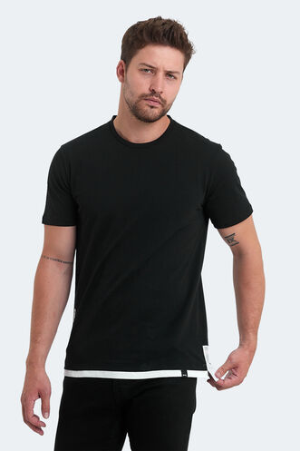 Slazenger VISITOR Men's T-Shirt Black - Thumbnail