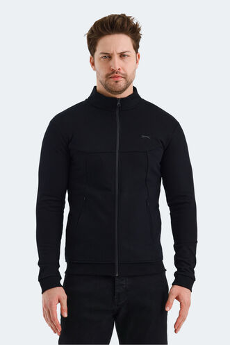 Slazenger - Slazenger VISUAL Men's Sweatshirt Black