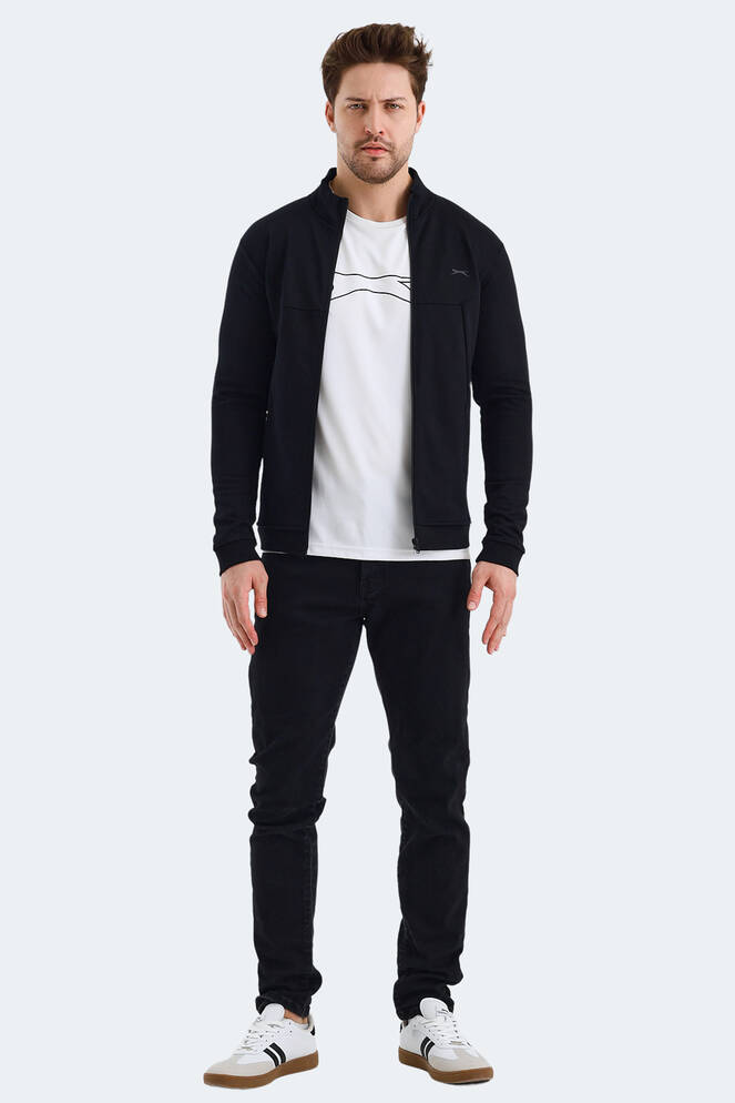 Slazenger VISUAL Men's Sweatshirt Black