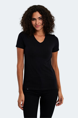 Slazenger - Slazenger VIVEK Women's T-Shirt Black