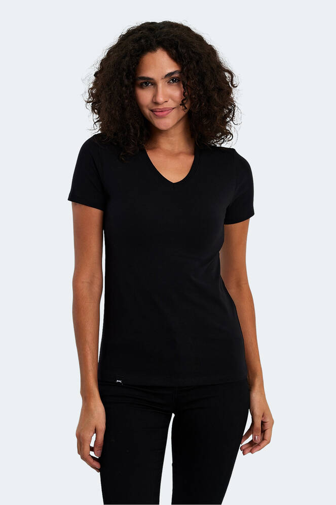 Slazenger VIVEK Women's T-Shirt Black