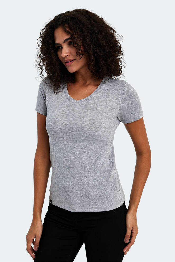 Slazenger VIVEK Women's T-Shirt Gray