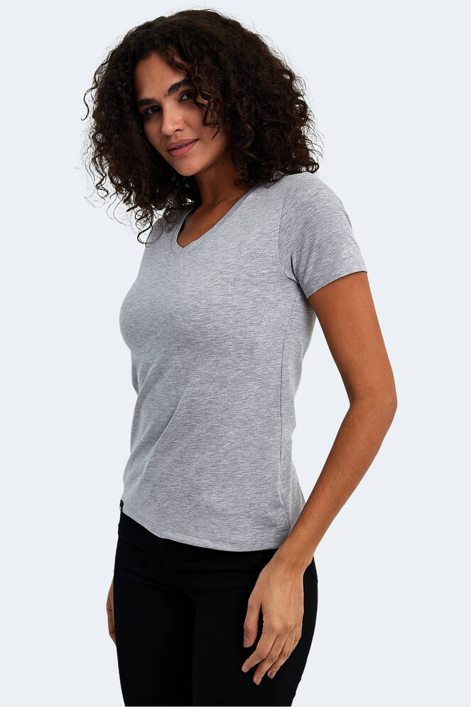 Slazenger VIVEK Women's T-Shirt Gray