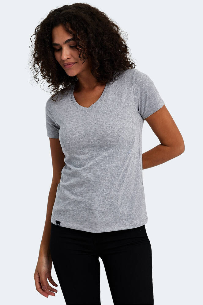 Slazenger VIVEK Women's T-Shirt Gray