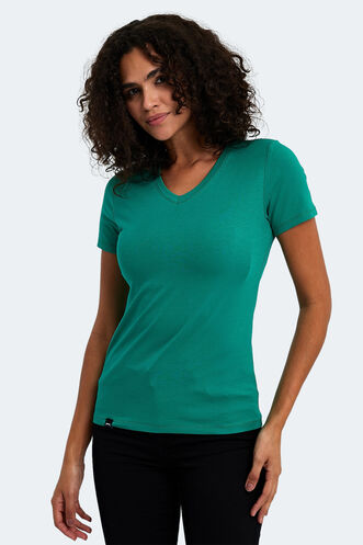 Slazenger - Slazenger VIVEK Women's T-Shirt Green