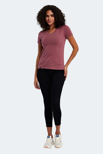 Slazenger VIVEK Women's T-Shirt Rose - Thumbnail