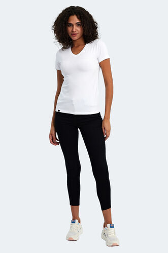 Slazenger VIVEK Women's T-Shirt White - Thumbnail