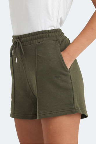 Slazenger VIXI Women's Shorts Khaki - Thumbnail