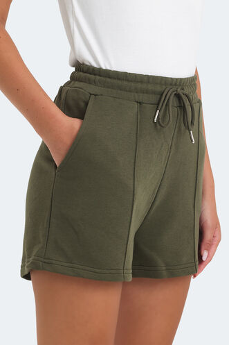 Slazenger VIXI Women's Shorts Khaki - Thumbnail