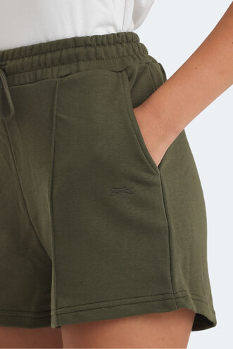 Slazenger VIXI Women's Shorts Khaki - Thumbnail