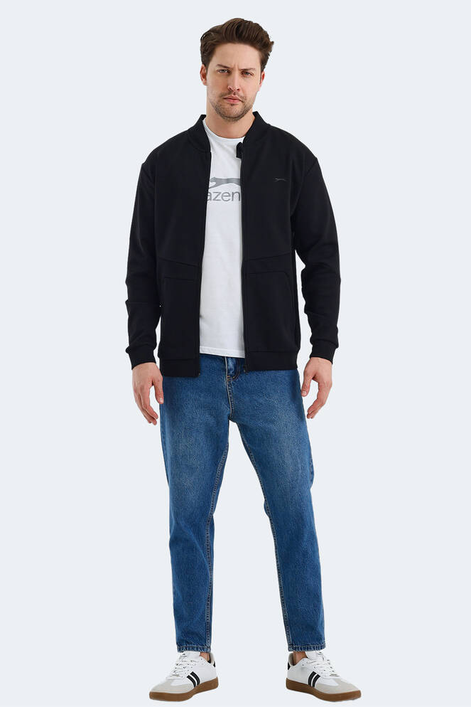 Slazenger VLAD Erkek Sweatshirt Siyah