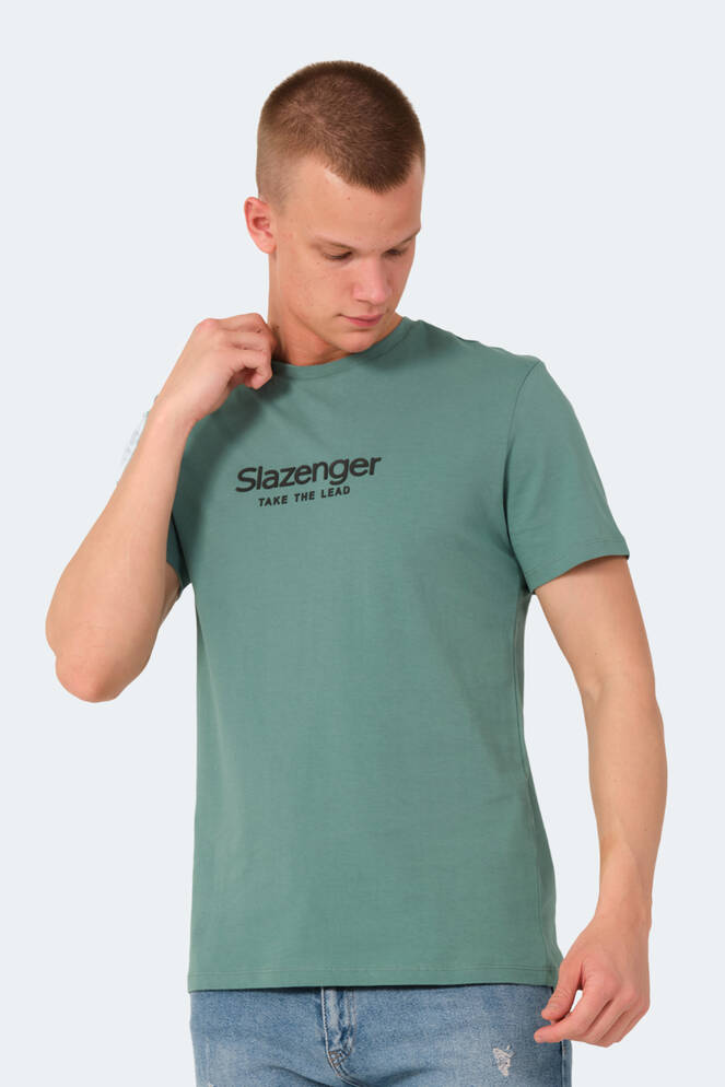 Slazenger VOITTO Erkek Tişört Su Yeşili