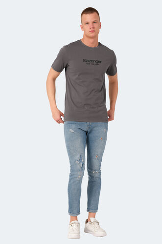 Slazenger VOITTO Men's T-Shirt Dark Gray - Thumbnail