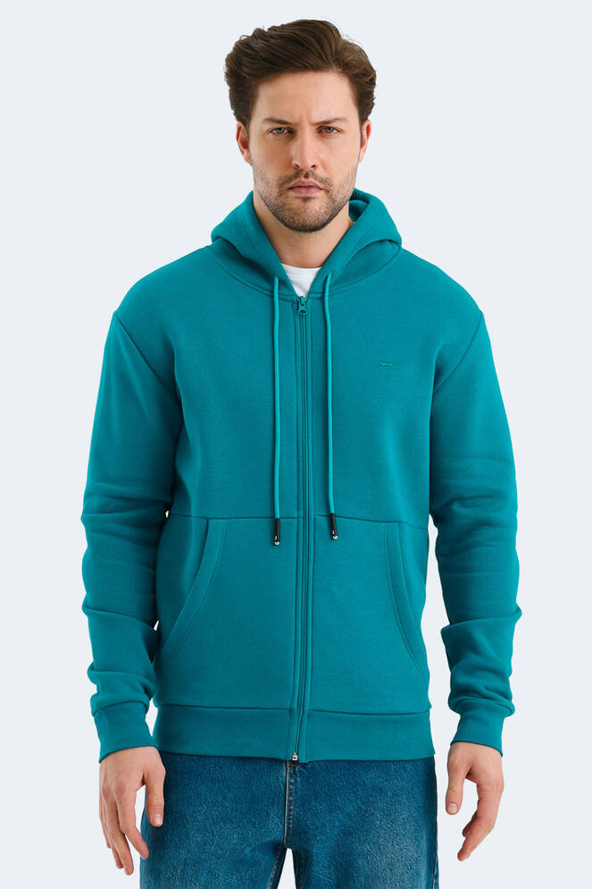 Slazenger VONDA Erkek Sweatshirt Petrol