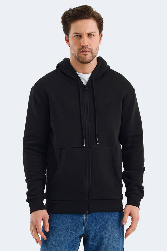 Slazenger VONDA Erkek Sweatshirt Siyah