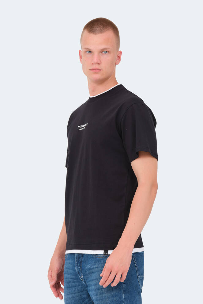 Slazenger VRENI Erkek Tişört Siyah