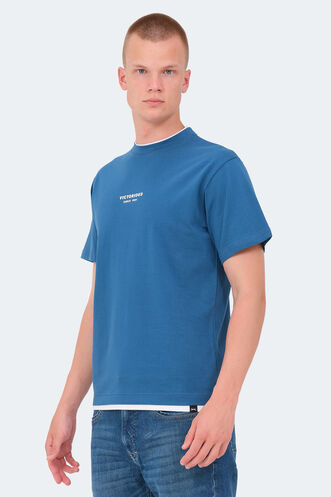 Slazenger VRENI Men's T-Shirt Petrol - Thumbnail