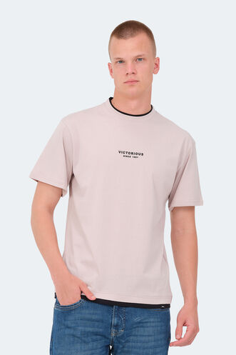 Slazenger - Slazenger VRENI Men's T-Shirt Stone Gray