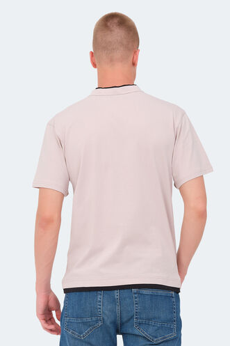 Slazenger VRENI Men's T-Shirt Stone Gray - Thumbnail