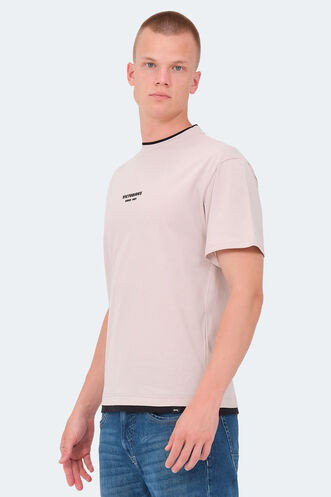 Slazenger VRENI Men's T-Shirt Stone Gray - Thumbnail