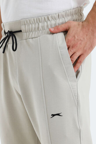 Slazenger VURAL Men's Sweatpants Beige - Thumbnail