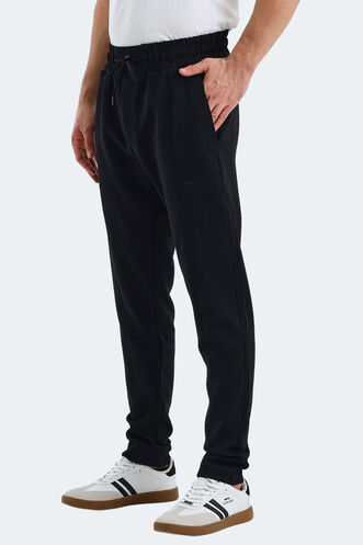 Slazenger VURAL Men's Sweatpants Black - Thumbnail