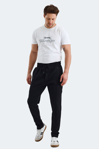 Slazenger VURAL Men's Sweatpants Black - Thumbnail