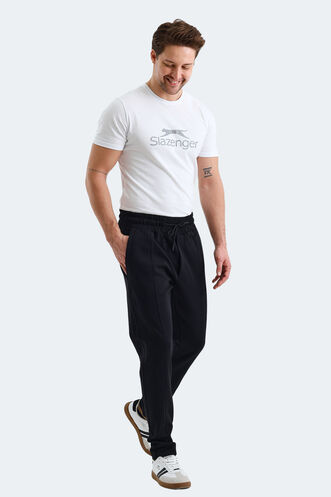 Slazenger VURAL Men's Sweatpants Black - Thumbnail