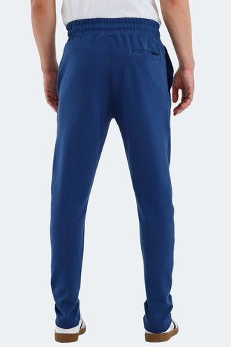 Slazenger VURAL Men's Sweatpants Indigo - Thumbnail