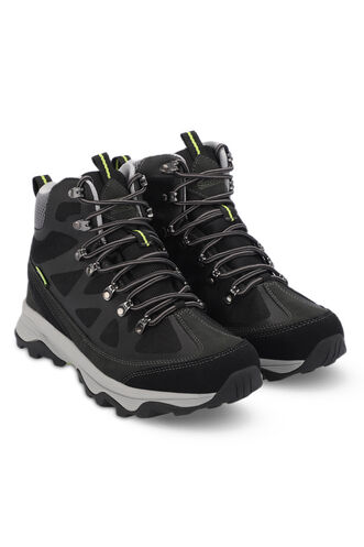 Slazenger WARDELL Waterproof Men's Outdoor Boot Black - Thumbnail