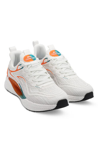 Slazenger WARWICK Men's Sneaker Shoes White - Orange - Thumbnail