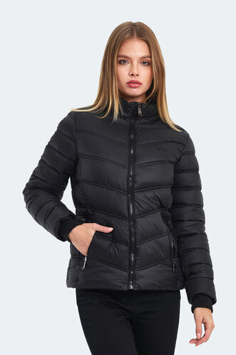 Slazenger WAVE Women's Jacket Black - Thumbnail