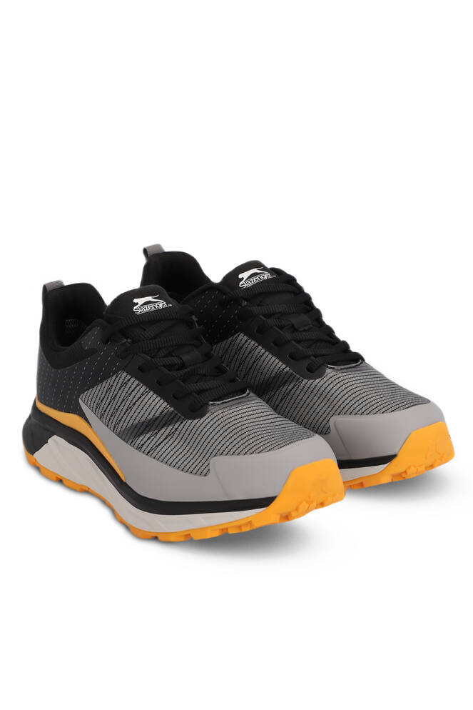 Slazenger WHISPER Waterproof Men's Outdoor Shoes Dark Grey - Black