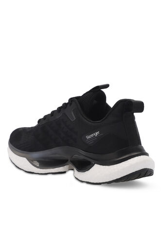 Slazenger WILLOCK Men's Sneaker Shoes Black - White - Thumbnail