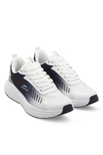 Slazenger WOLLY Men's Sneaker Shoes White - Navy - Thumbnail