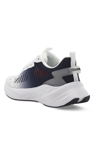 Slazenger WOLLY Men's Sneaker Shoes White - Navy - Thumbnail