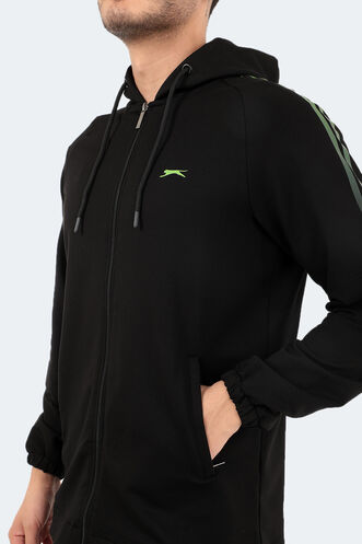 Slazenger YANKOM Men's Tracksuit Black - Green - Thumbnail