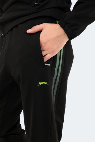 Slazenger YANKOM Men's Tracksuit Black - Green - Thumbnail