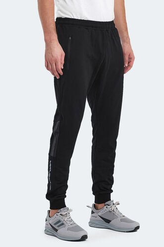 Slazenger YAZHU Men's Sweatpants Black - Thumbnail