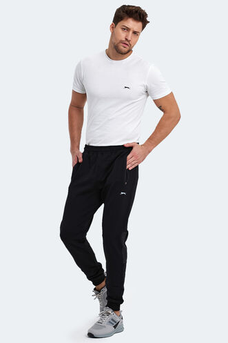 Slazenger YAZHU Men's Sweatpants Black - Thumbnail