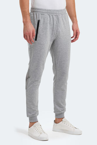 Slazenger YAZHU Men's Sweatpants Bottoms Gray - Thumbnail