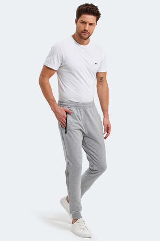 Slazenger YAZHU Men's Sweatpants Bottoms Gray - Thumbnail