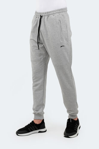 Slazenger YORKA Men's Sweatpants Bottoms Gray - Thumbnail