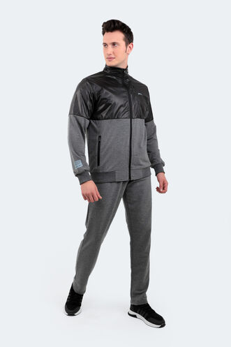 Slazenger YOUTHA Men's Tracksuit Black - Anthracite - Thumbnail