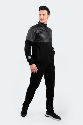 Slazenger YOUTHA Men's Tracksuit Black - Black - Thumbnail