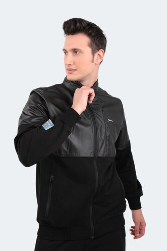 Slazenger YOUTHA Men's Tracksuit Black - Black - Thumbnail