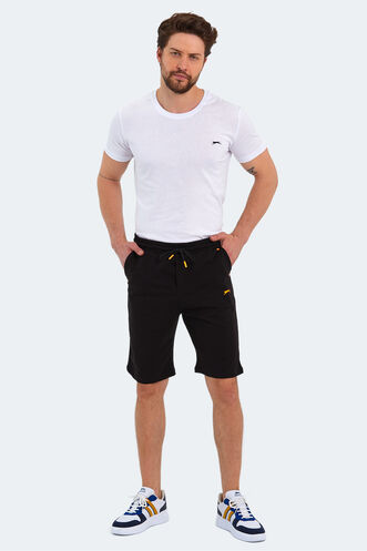 Slazenger ZAHARI Men's Shorts Black - Thumbnail