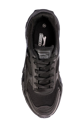 Slazenger ZAK Women's Sneaker Shoes Black Patent - Thumbnail