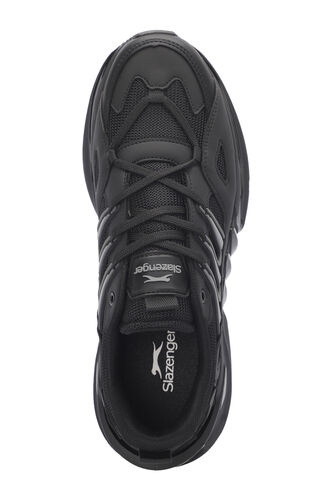 Slazenger ZALAR Men's Sneaker Shoes Black - Dark Gray - Thumbnail